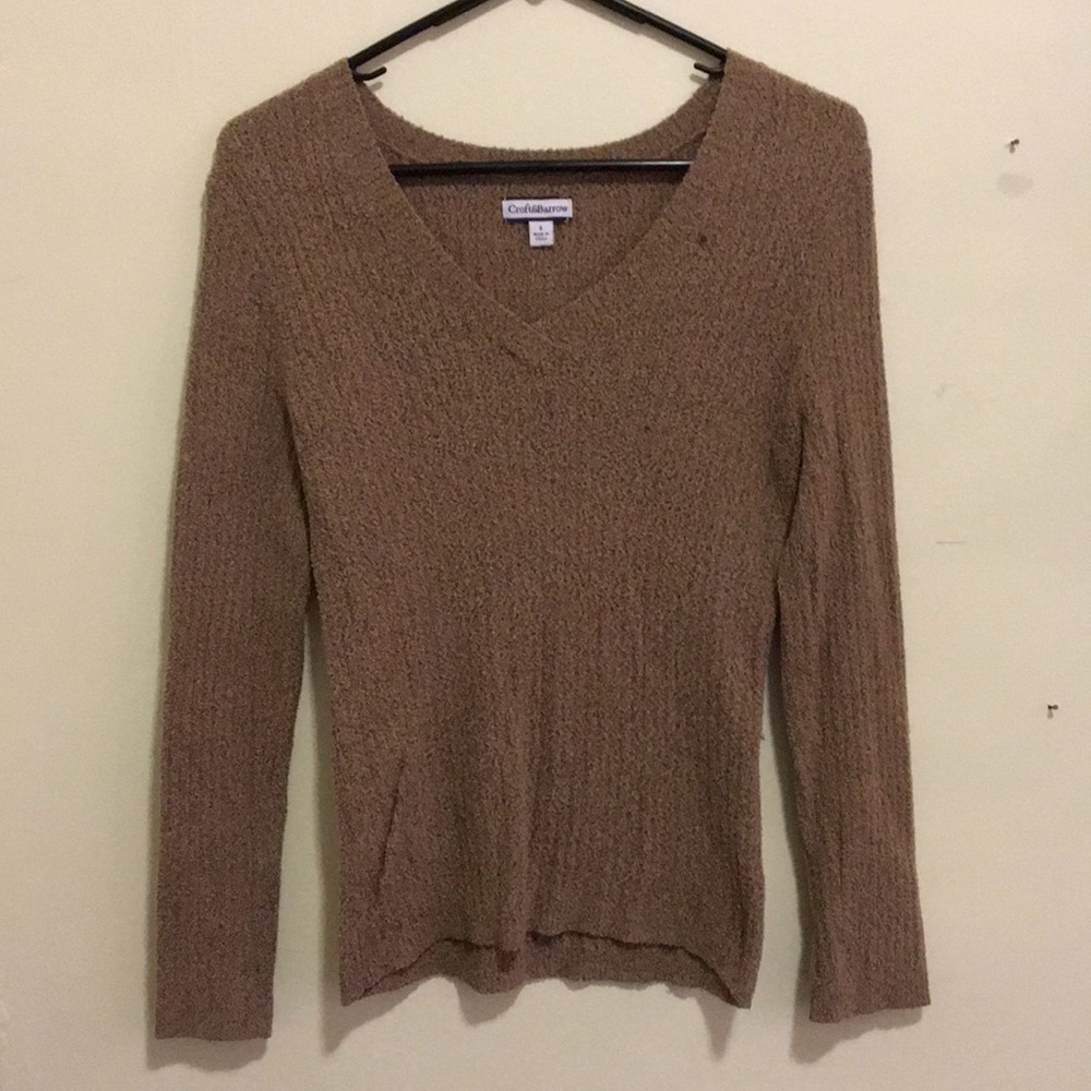 Soft tan sweater